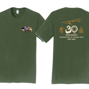 Taiko 30th Anniversary shirt Design